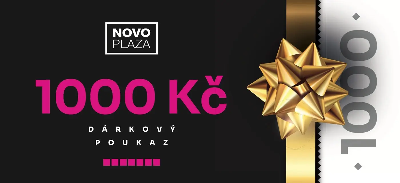 Dárkový poukaz Novo Plaza v hodnotě 1 000 Kč