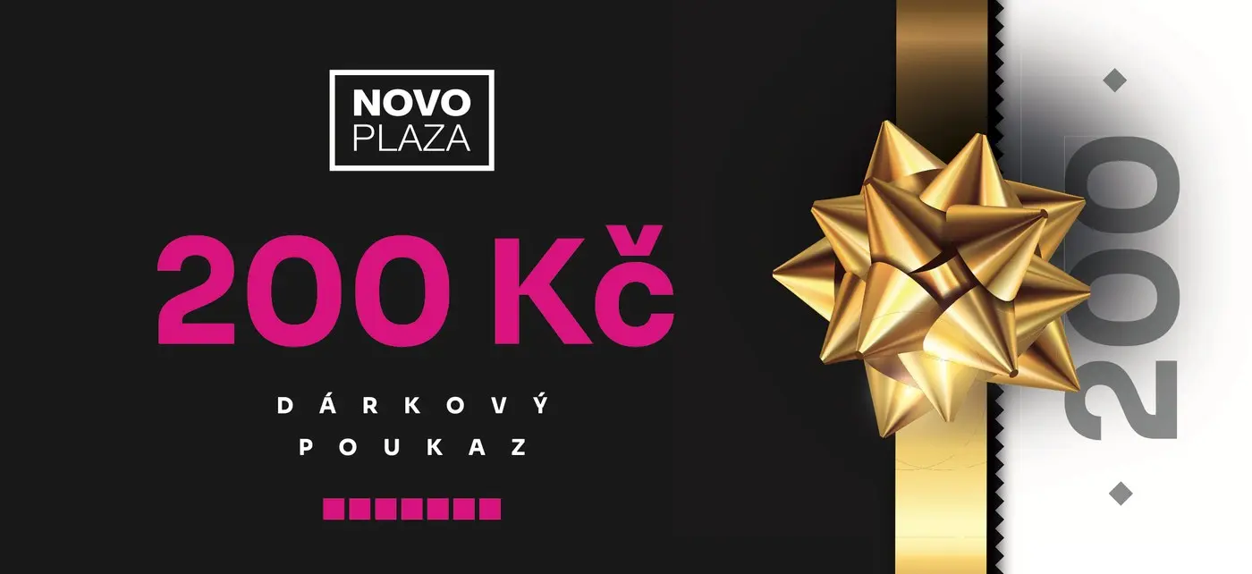 Dárkový poukaz Novo Plaza v hodnotě 200 Kč