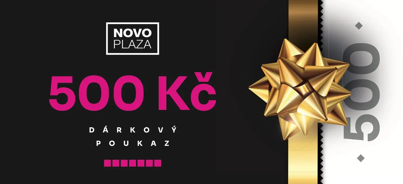 Dárkový poukaz Novo Plaza v hodnotě 500 Kč